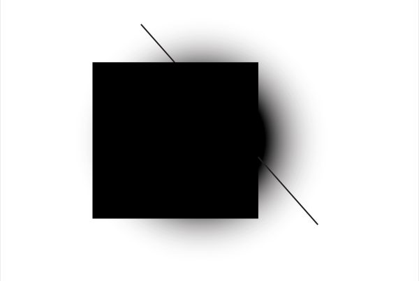 Eclipse - digital graphics series exploring unstable connections between reality and digital world in technology mediated world.